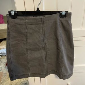 Free People Mini Modern Femme Denim Mini